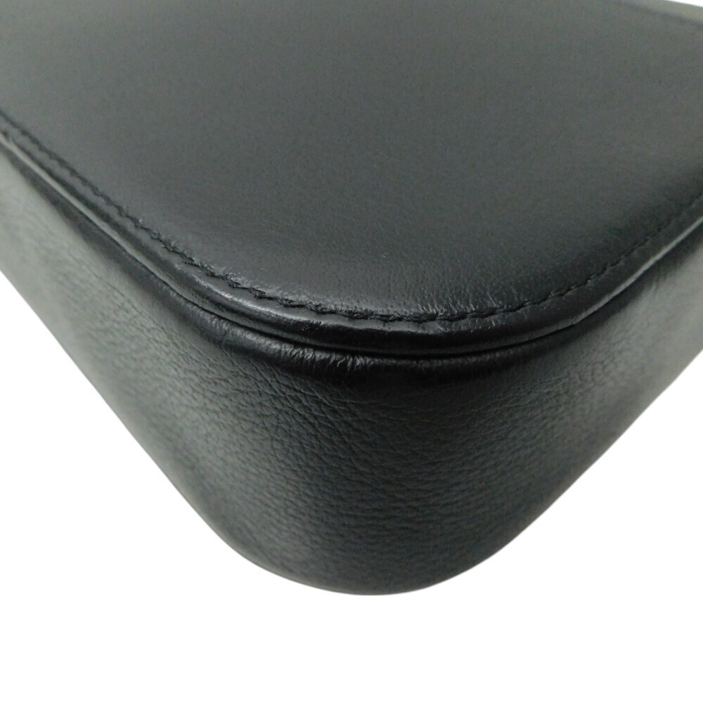 BALENCIAGA EVERYDAY Camera Bag Shoulder Handbag Leather Black - Picture 6 of 7